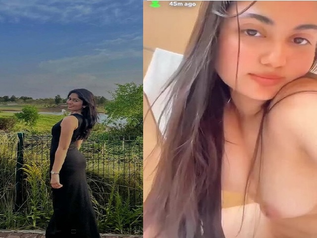 Beautiful girlfriend naked pussy boobs show